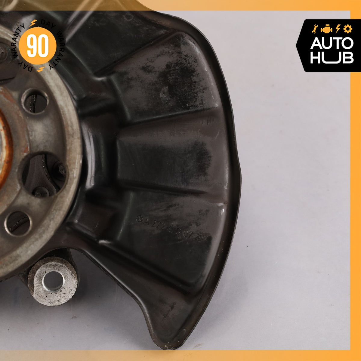 14-20 Mercedes W222 S550 S600 Rear Right Passenger Spindle Knuckle Hub OEM - photo 5