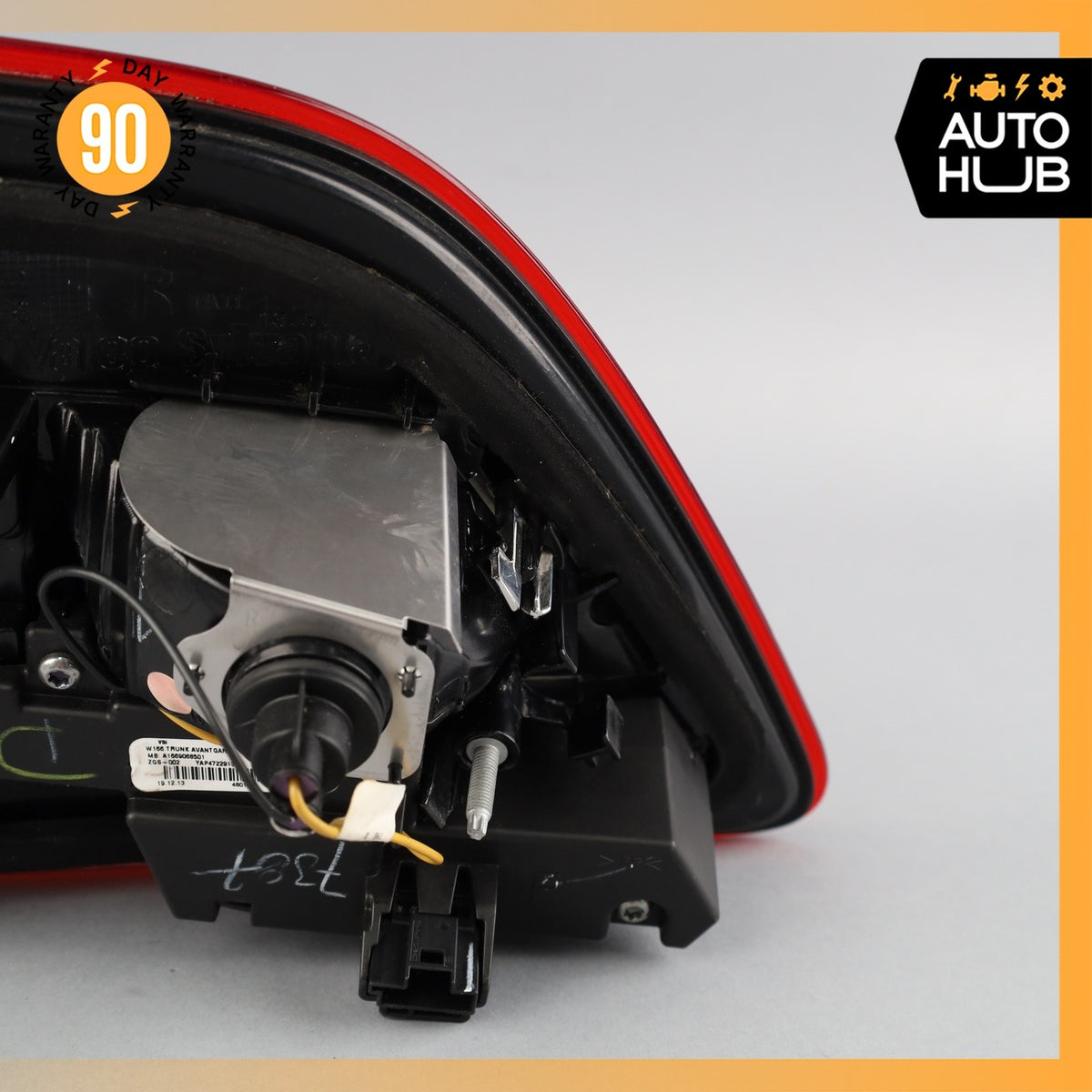 12-15 Mercedes W166 ML350 ML63 AMG Inner Tail Light Lamp Rear Right Side OEM - photo 10