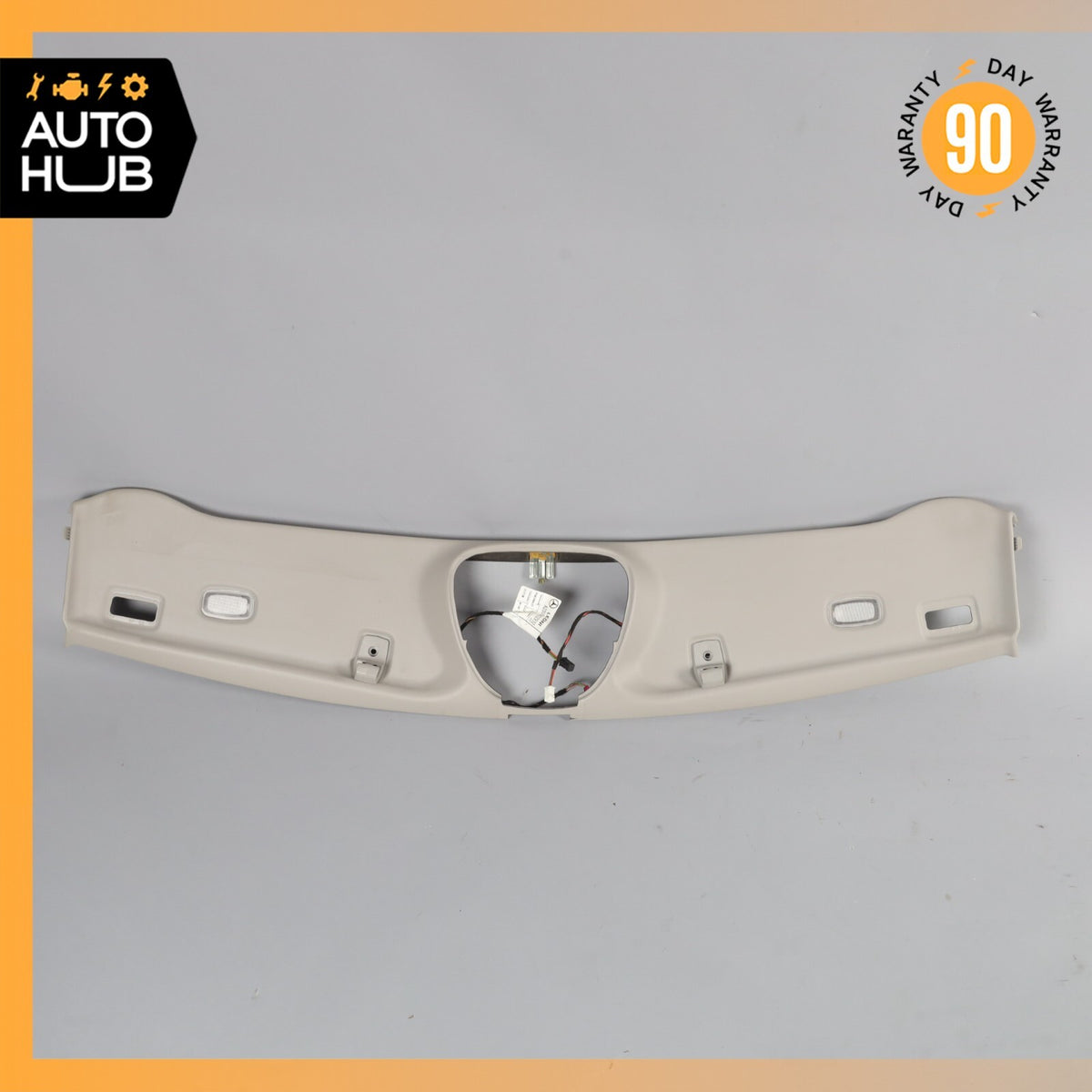Mercedes R230 SL550 SL55 AMG Front Window Top Upper Headliner Trim Panel OEM - photo 1