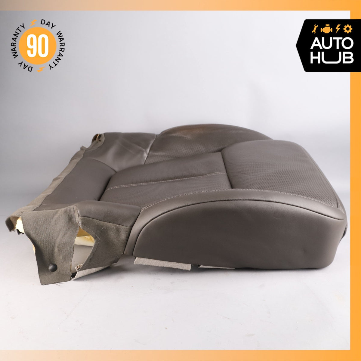 11-18 Porsche Cayenne 958 Front Left Lower Bottom Seat Cushion Leather OEM - photo 14