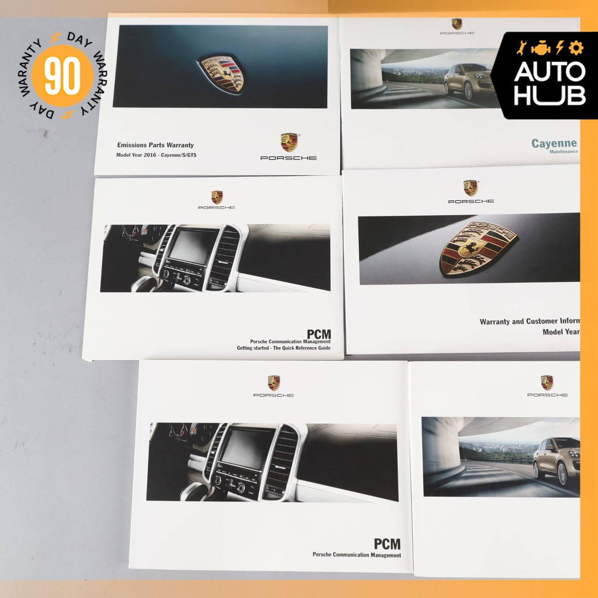 2016 Porsche Cayenne 958 S Operator's Owner's Manual Book Assembly OEM - photo 3
