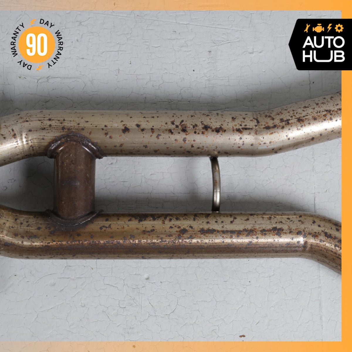 Bentley Continental GTC 6.0L Middle Exhaust Downpipe Left & Right Side OEM 60k - photo 4