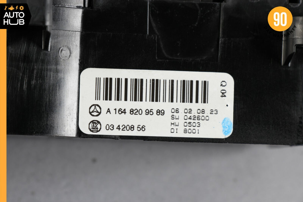 06-11 Mercedes W251 R350 ML550 Rear A/C Heater Climate Control Switch Unit OEM - photo 10