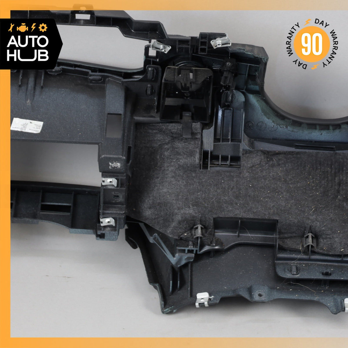 07-13 Mercedes W221 S600 S65 Dashboard Lower Driver Knee Cover Panel Black OEM - photo 15