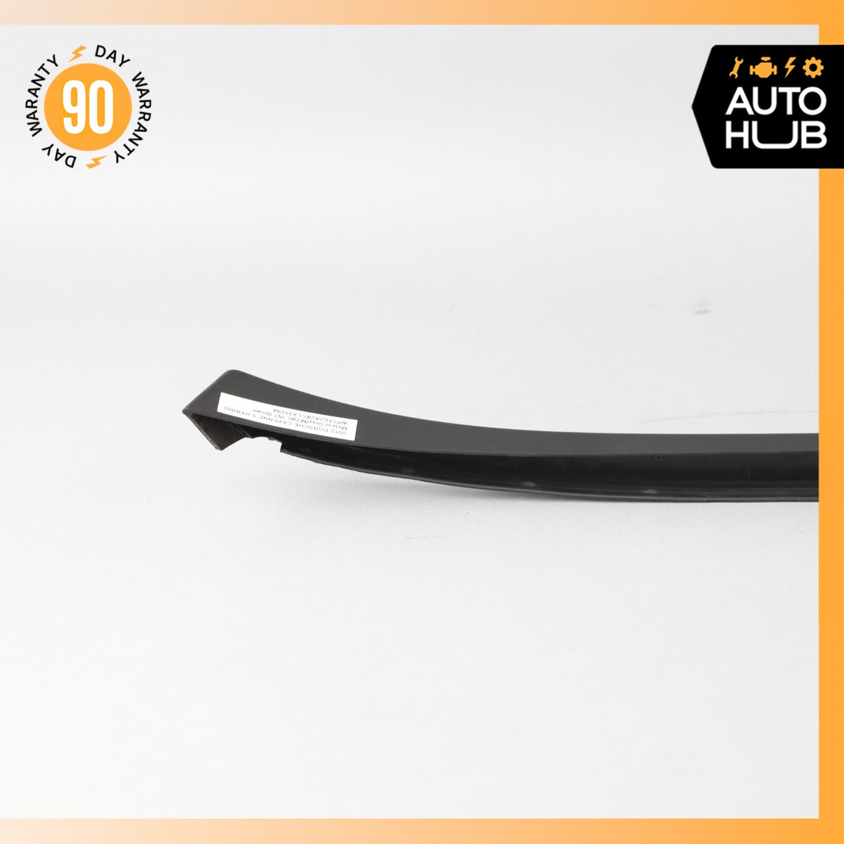 2012 Porsche Cayenne 958 S Hybrid Right Passenger Windshield Molding Black OEM - photo 6