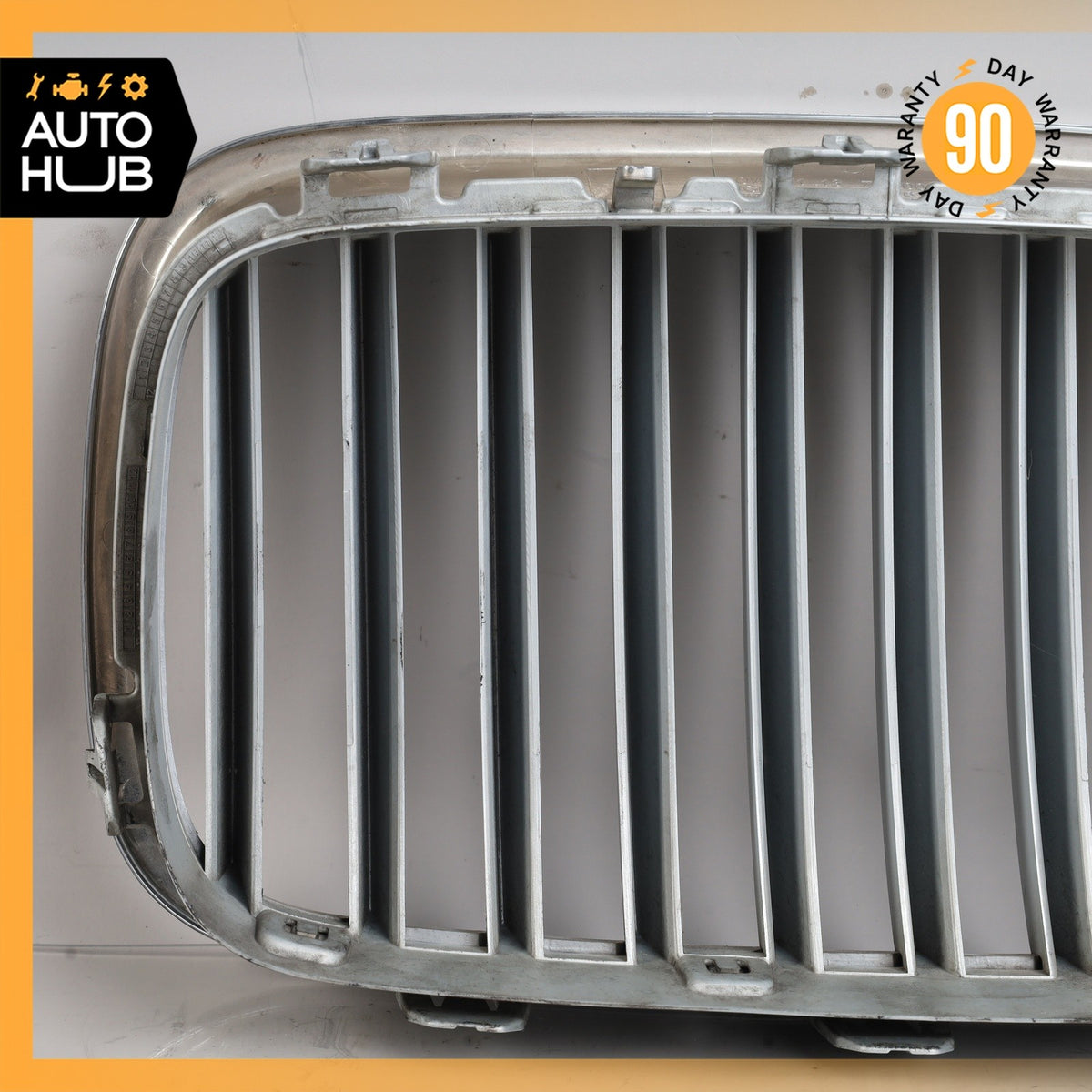 11-13 BMW F10 550i ActiveHybrid 5 Left Side Radiator Hood Grill Grille OEM - photo 11