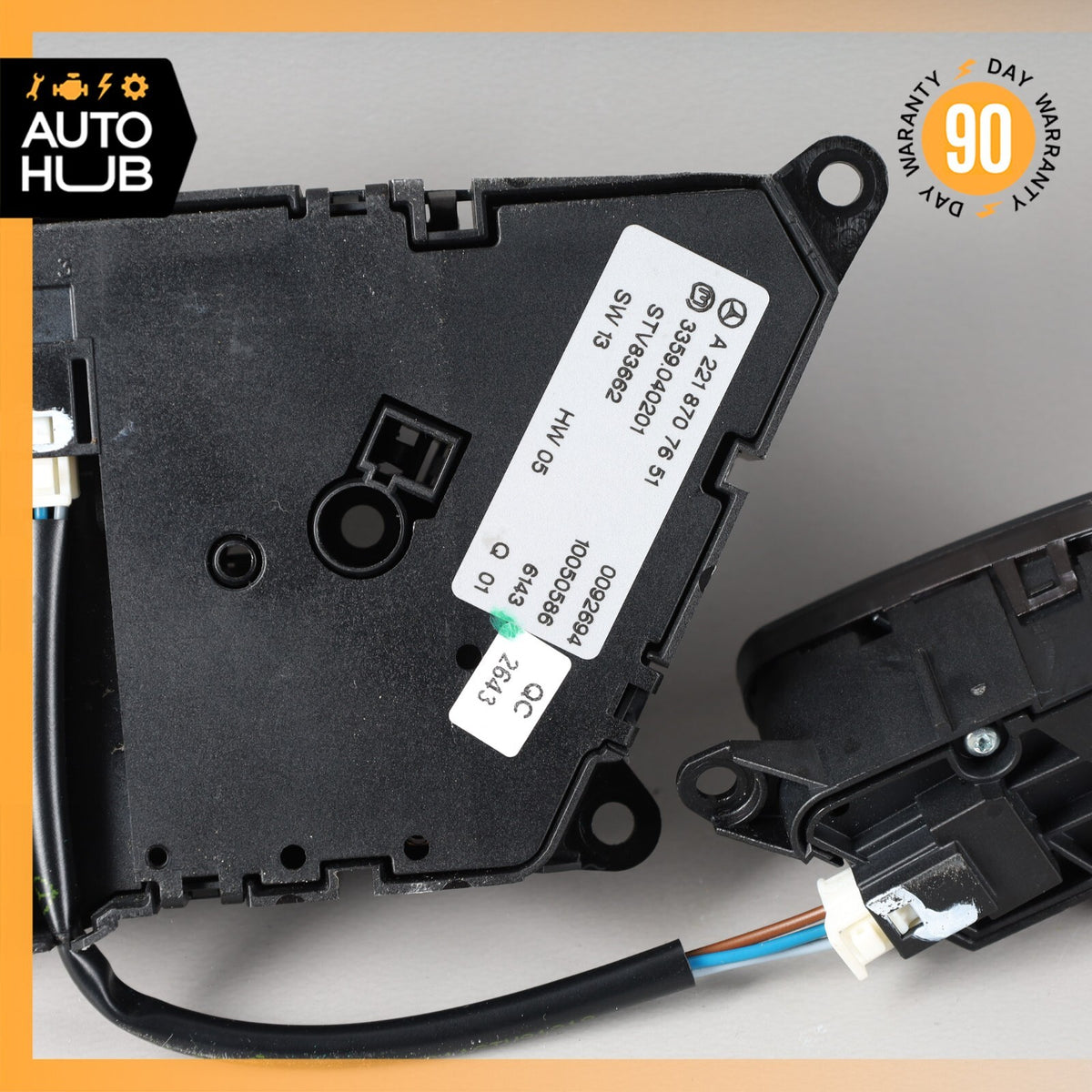 07-14 Mercedes W221 S600 CL550 Front Left Driver Seat Control Memory Switch OEM - photo 11