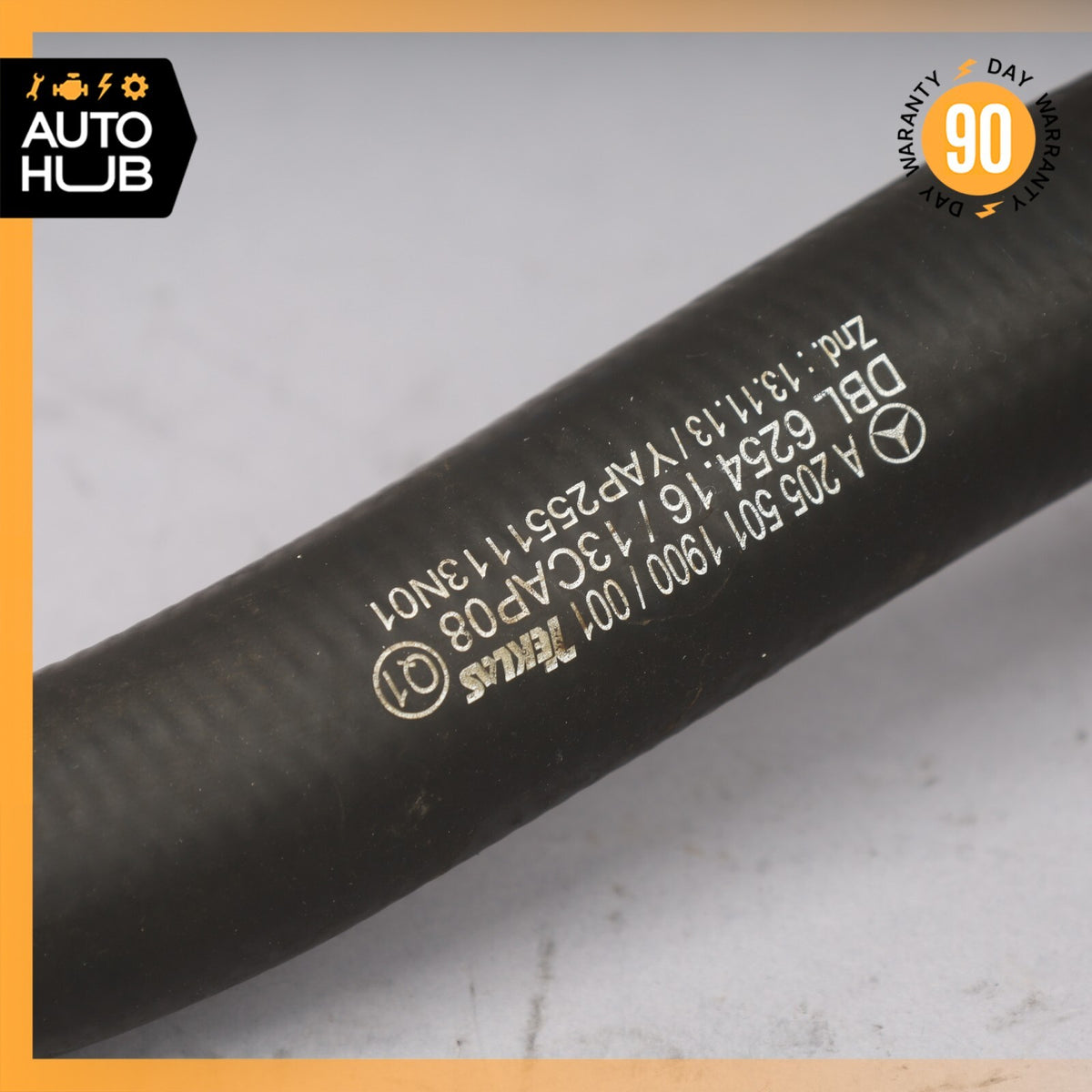 15-18 Mercedes W205 C300 Engine Motor Cooling Radiator Hose Pipe OEM 69k - photo 11