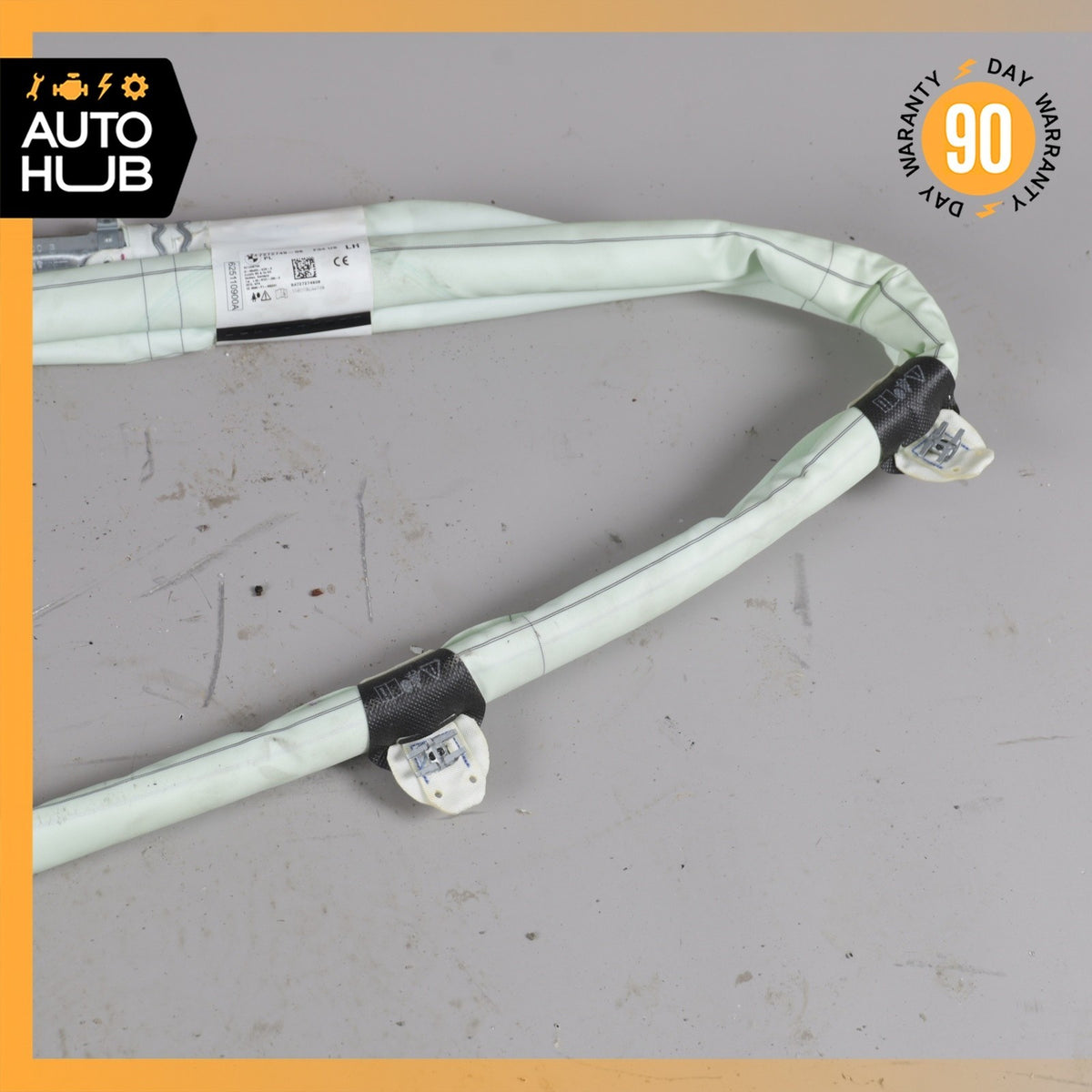 BMW F34 328i GT Roof Curtain Airbag Air Bag Left Driver Side OEM 88k - photo 13