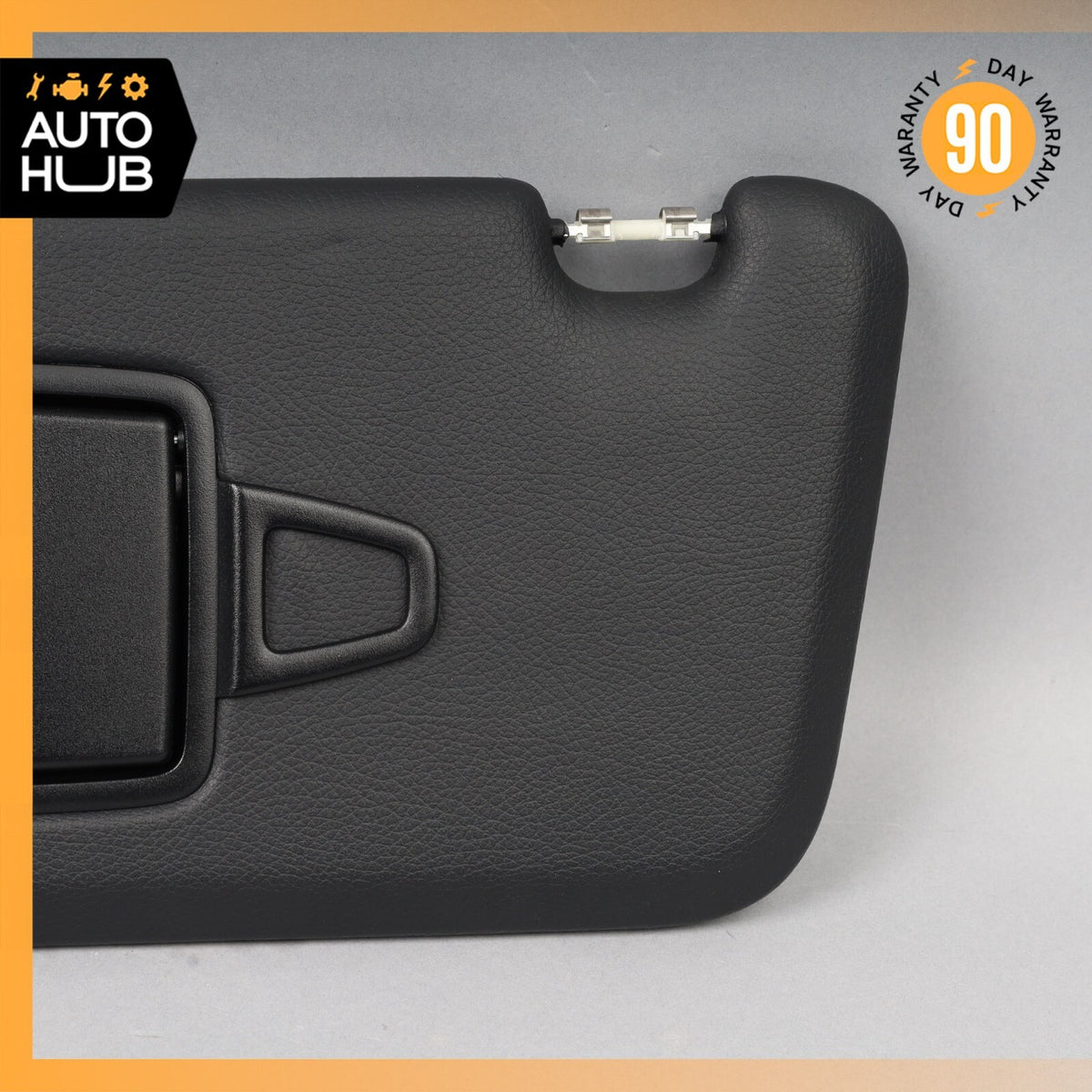 19-21 Mercedes W205 C300 Left Side Sunvisor Sun Visor Black OEM - photo 2
