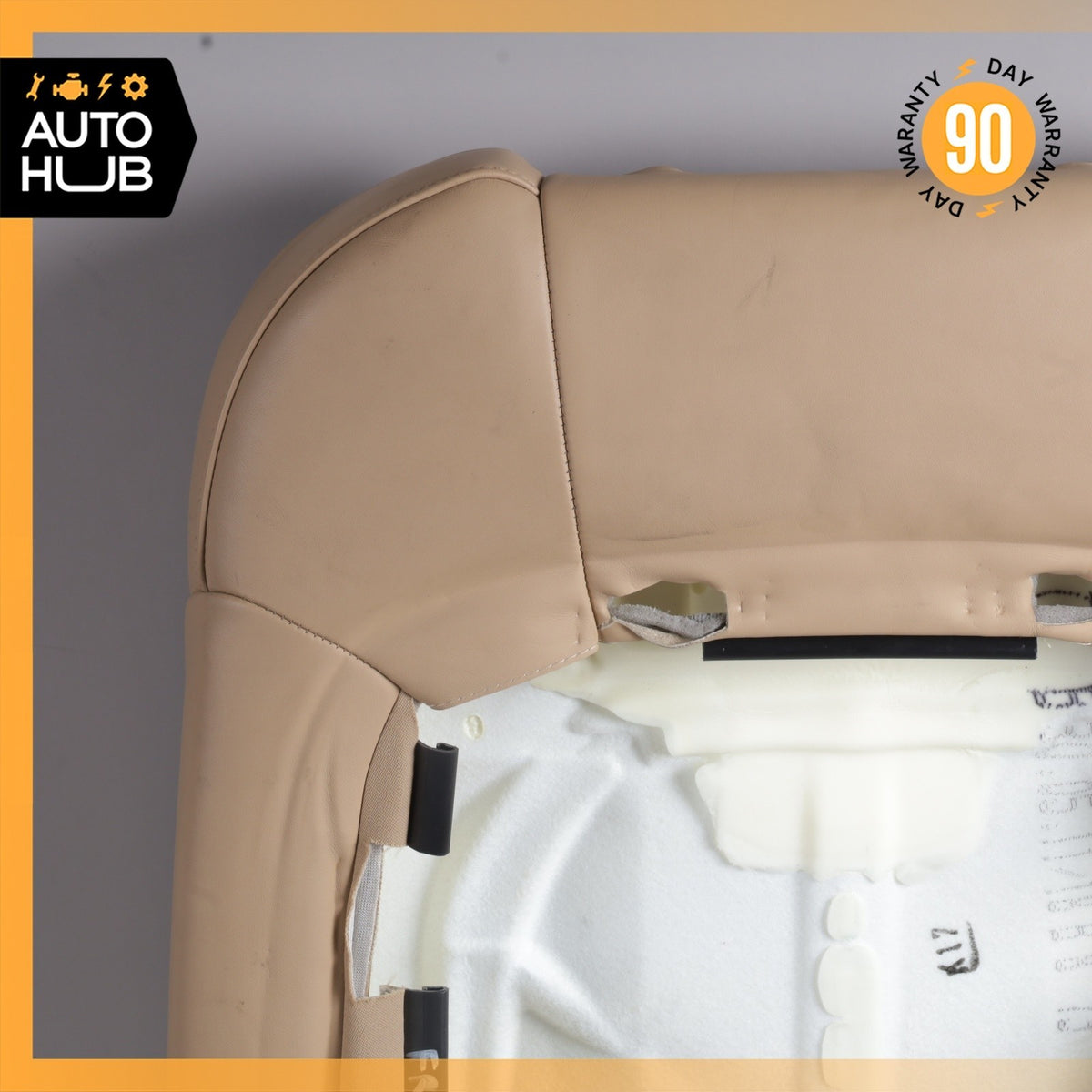 11-18 Porsche Cayenne 958 Hybrid Front Right Side Seat Upper Cushion Leather OEM - photo 7