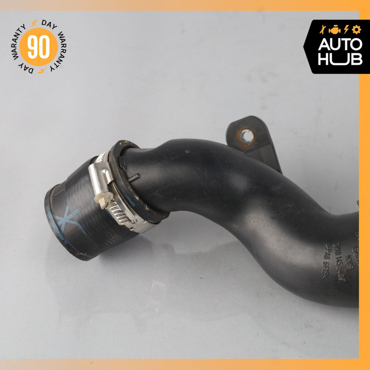 03-12 Bentley Continental Flying Spur 6.0L W12 Right Intercooler Hose Pipe OEM - photo 6