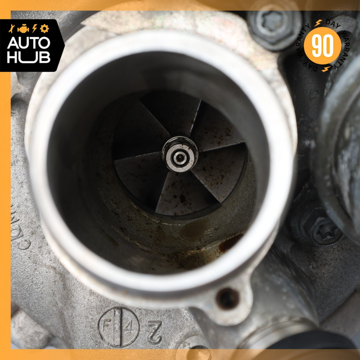 Maserati Ghibli Quattroporte Right Turbocharger Turbo Charger Manifold OEM 75k - photo 9