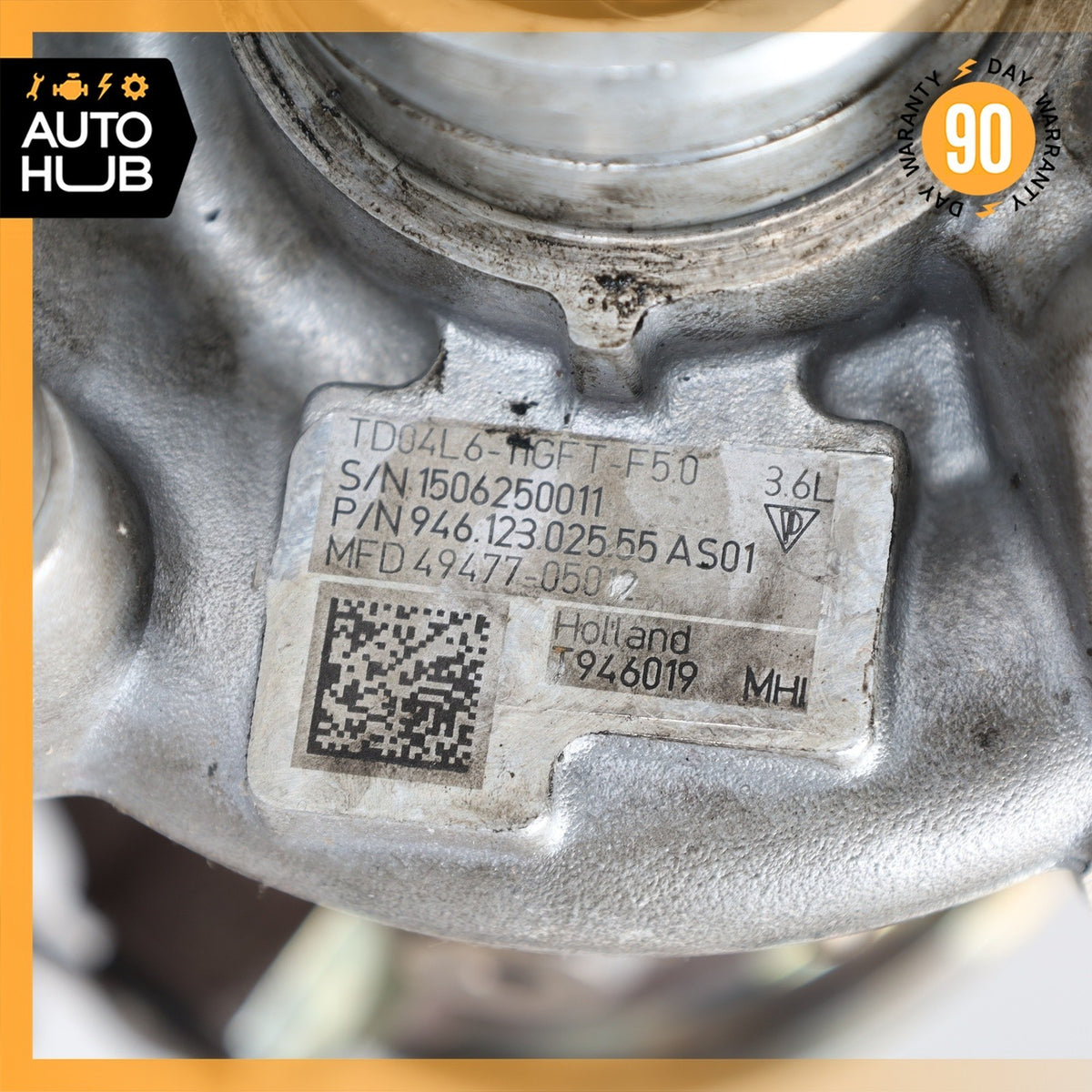 15-18 Porsche Cayenne 958 S GTS 3.6L Right Side Turbocharger Turbo Charger OEM - photo 6