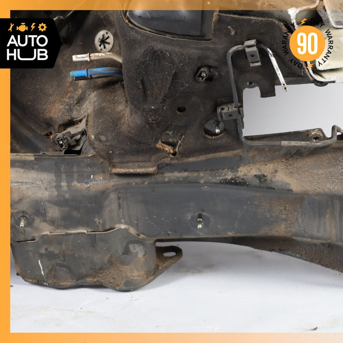 03-10 Bentley Continental GT Front Right Frame Apron Beam Inner Fender OEM - photo 6