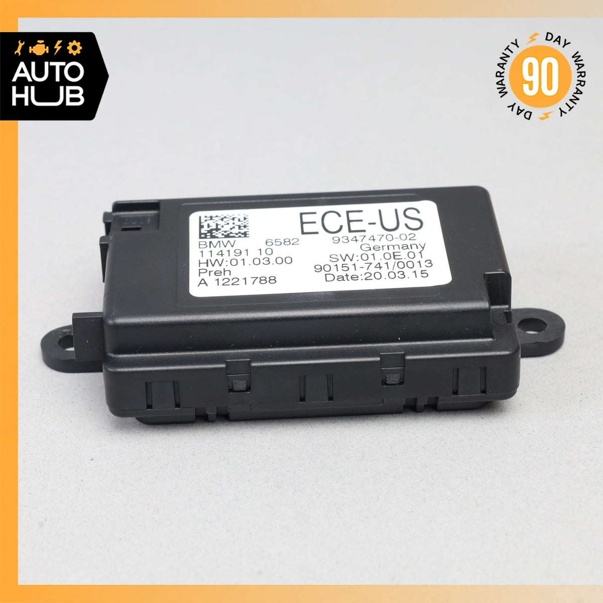 12-18 BMW F30 320i 328i 335i IDrive Navigation Control Switch Module Unit - photo 2