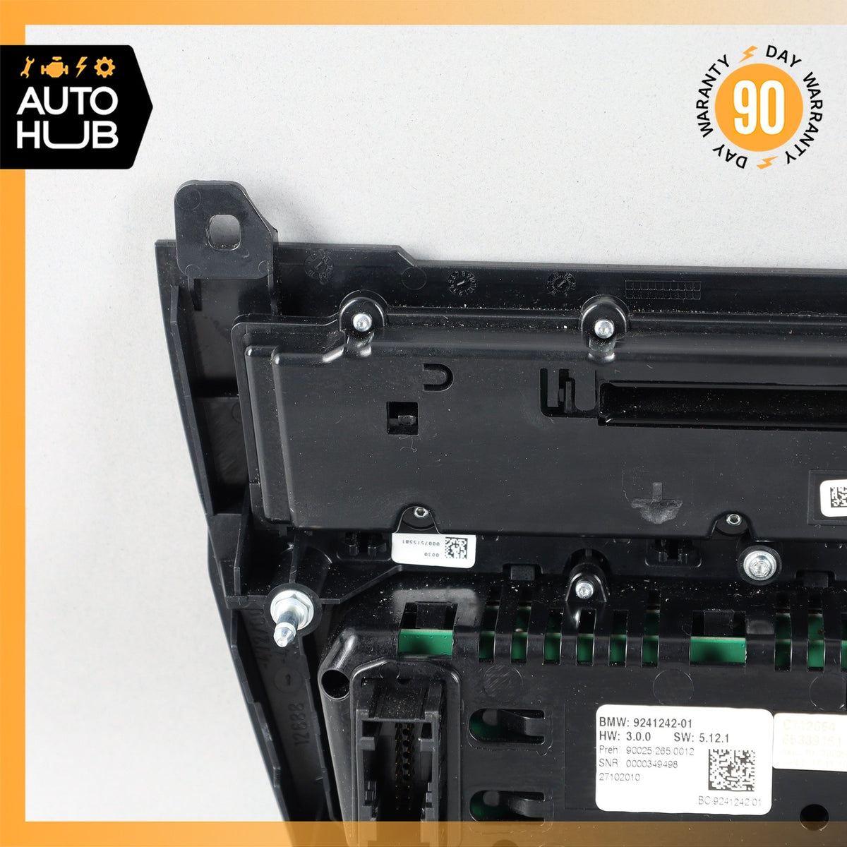 BMW F10 528i 550i AC A/C Automatic Heater Climate Control Switch OEM - photo 13