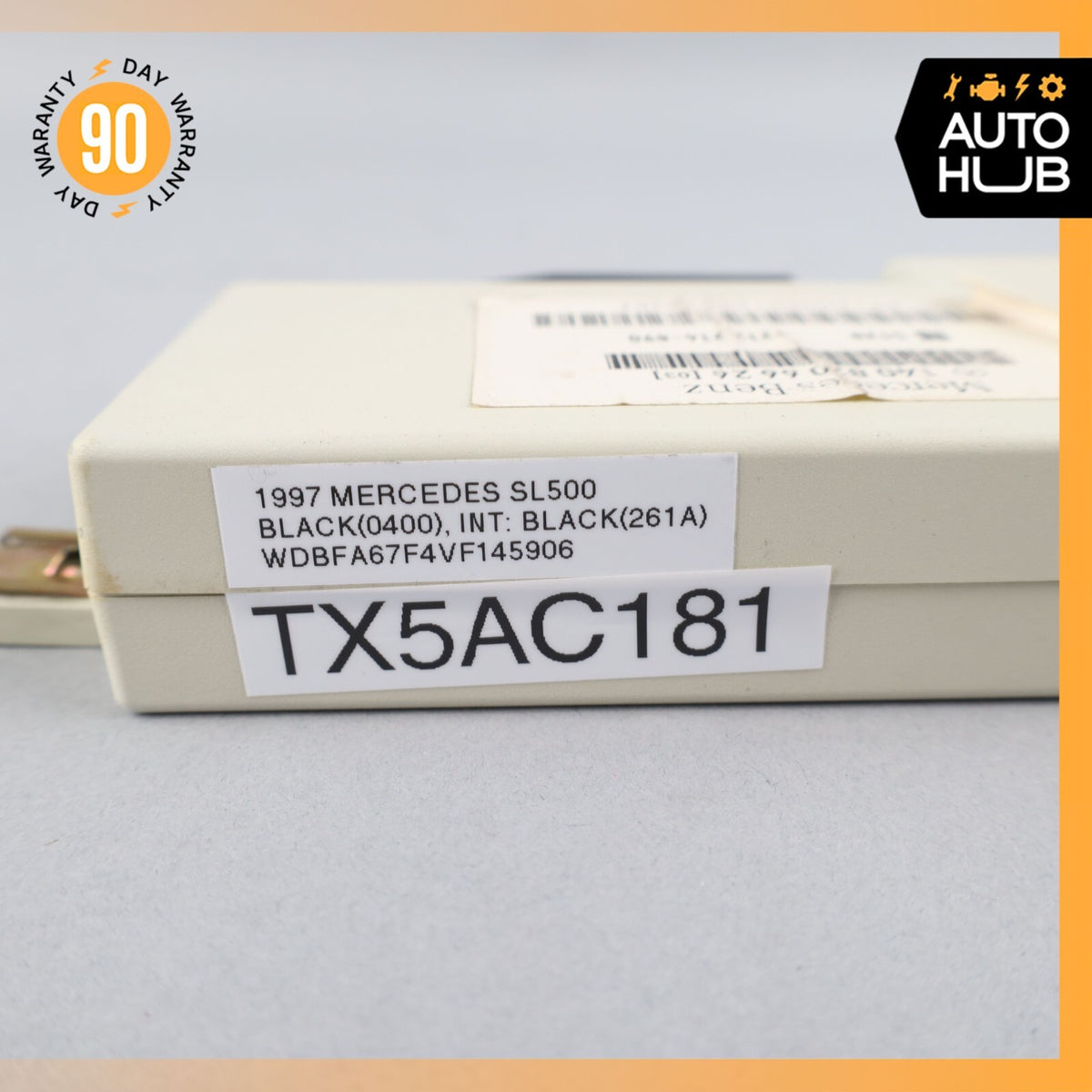 94-02 Mercedes R129 SL500 SL600 CL500 Anti Theft Key Alarm Control Module OEM - photo 9