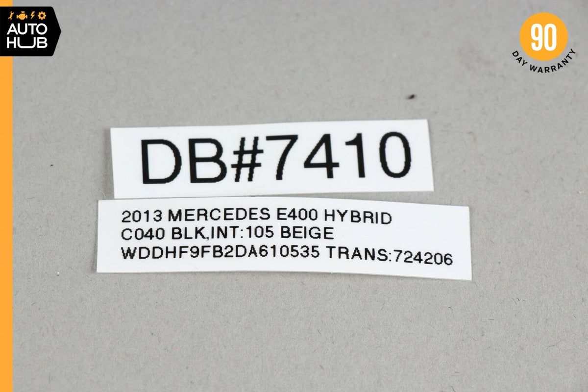 13-14 Mercedes W212 E400 Hybrid Oxygen O2 Sensor Lambda Set of 4 OEM - photo 11