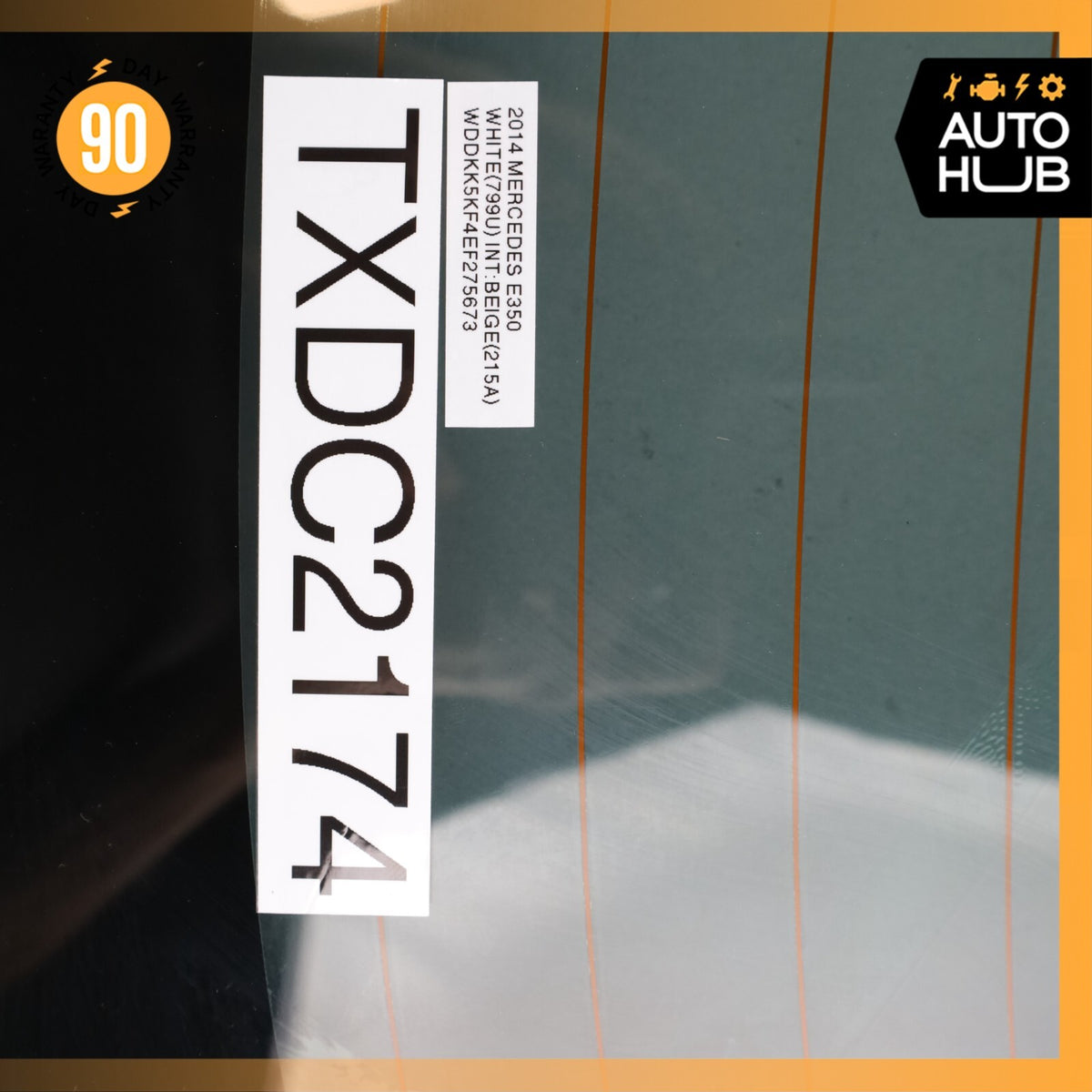 Mercedes W207 E350 E400 Convertible Top Rear Back Glass Windshield OEM - photo 20