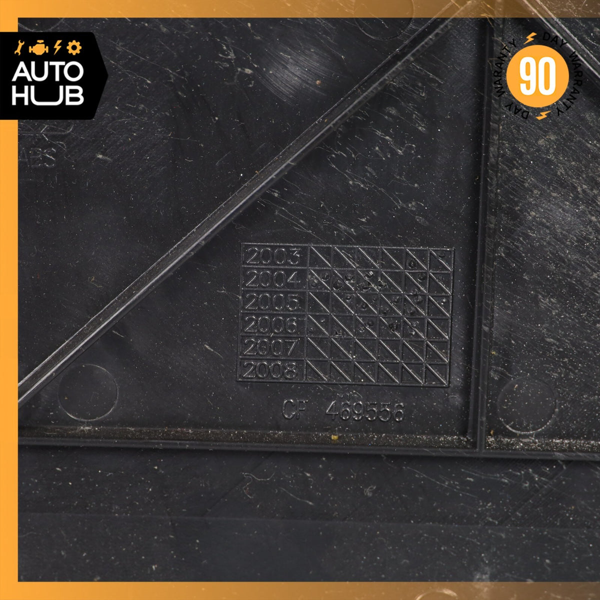 03-08 Maserati Quattroporte Back Panel Seat Cover Front Left or Right Side OEM - photo 10