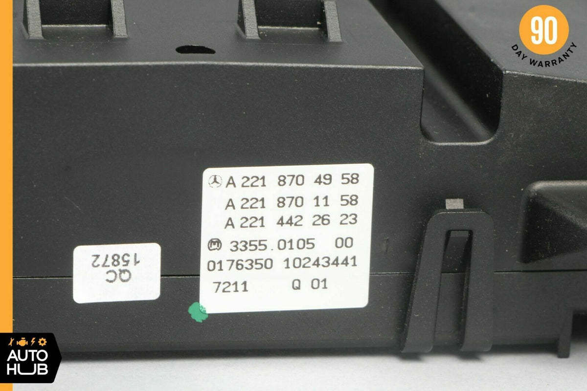 07-14 Mercedes W216 CL550 S550 S63 A/C AC Heater Climate Control Switch OEM - photo 10