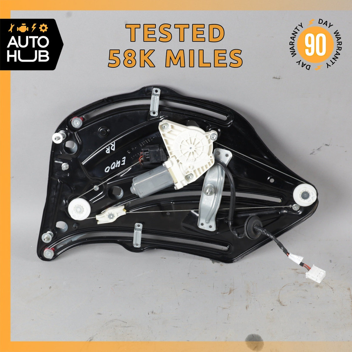 11-17 Mercedes W207 E400 E550 Rear Right Window Regulator w/Motor OEM 58k - photo 1