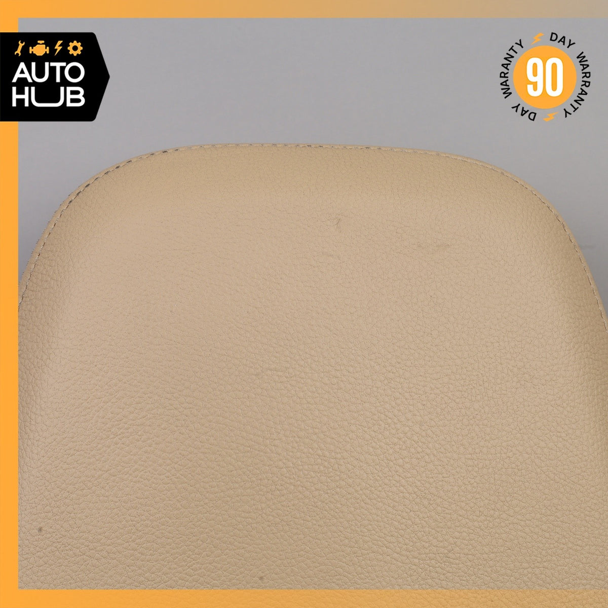 11-14 Porsche Cayenne 958 Hybrid S Front Left Side Headrest Head Rest Beige OEM - photo 2