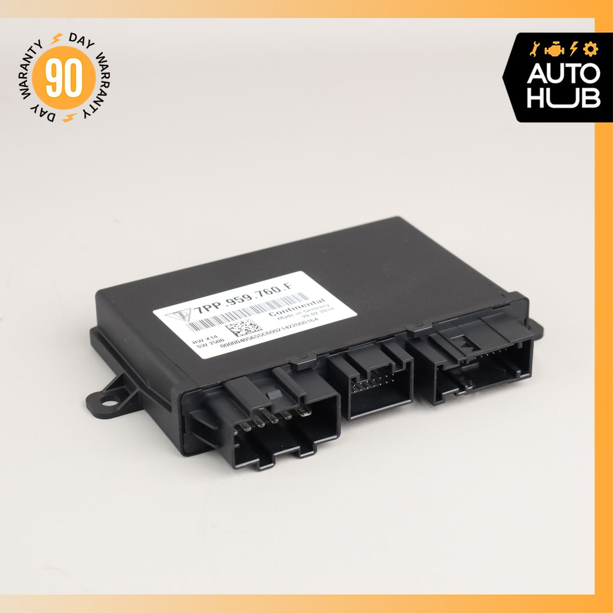 Porsche Cayenne 958 Front Left or Right Seat Control Module Unit 7PP959760F OEM - photo 1