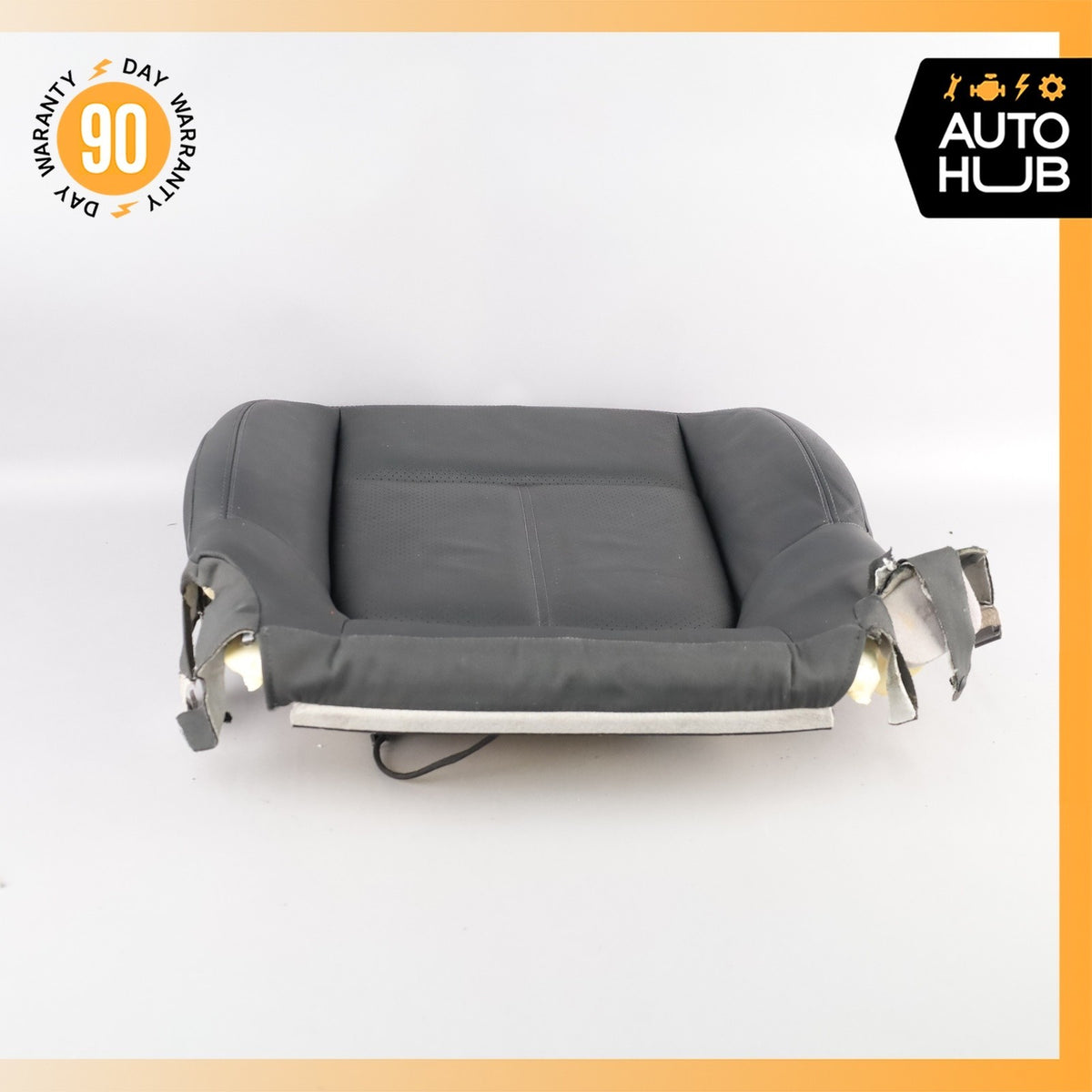 11-18 Porsche Cayenne 958 Front Right Lower Bottom Seat Cushion Black OEM - photo 9