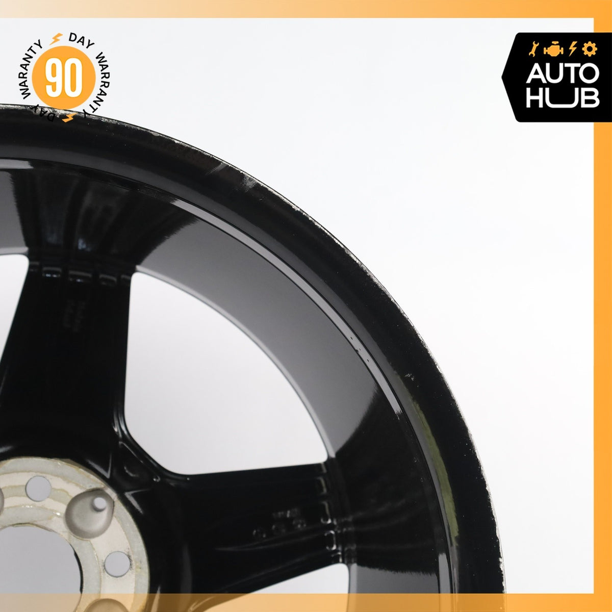 Mercedes W219 CLS550 CLS63 AMG 9.5 x 18 18" Rear Wheel Rim Black 2194011802 OEM - photo 11