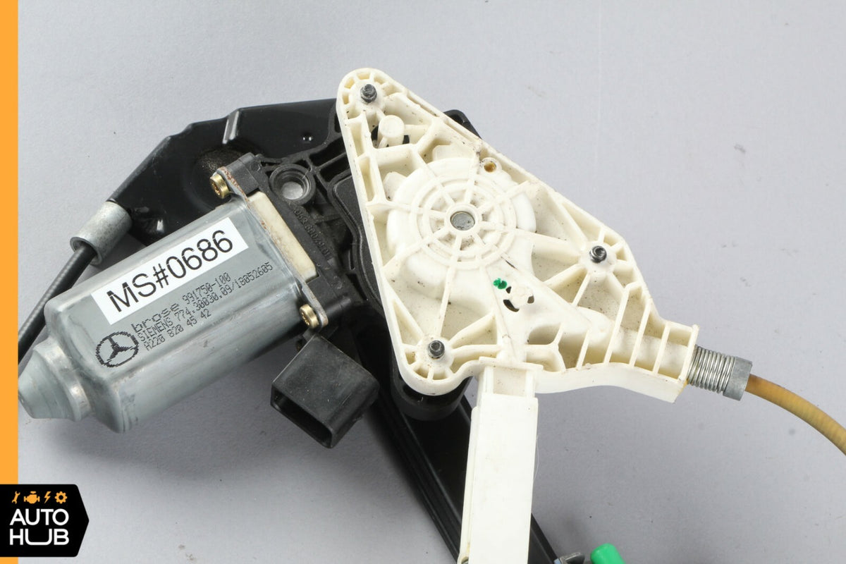 02-05 Mercedes W203 C230 C320 Coupe Front Right Window Door Regulator Motor OEM - photo 8