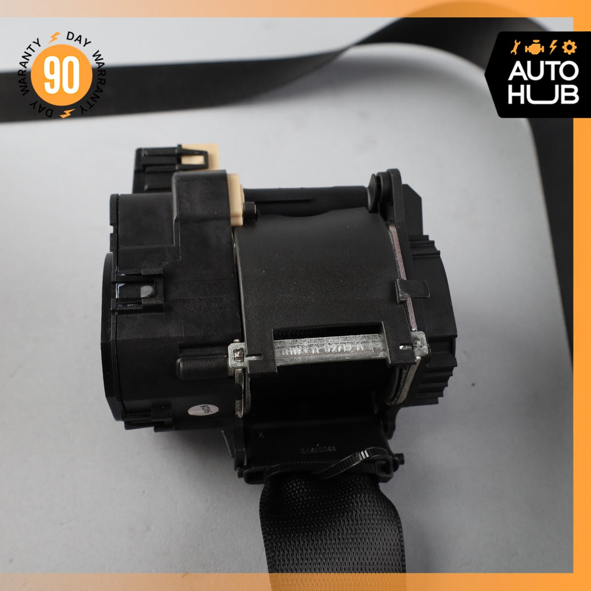 07-10 Mercedes W216 CL600 CL63 Front Right Passenger Side Seat Belt Black OEM - photo 23