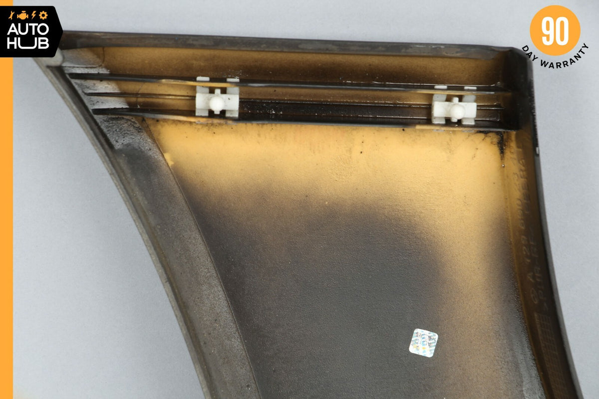90-02 Mercedes R129 SL600 300SL Left Driver Side Quarter Panel Trim Black OEM - photo 9