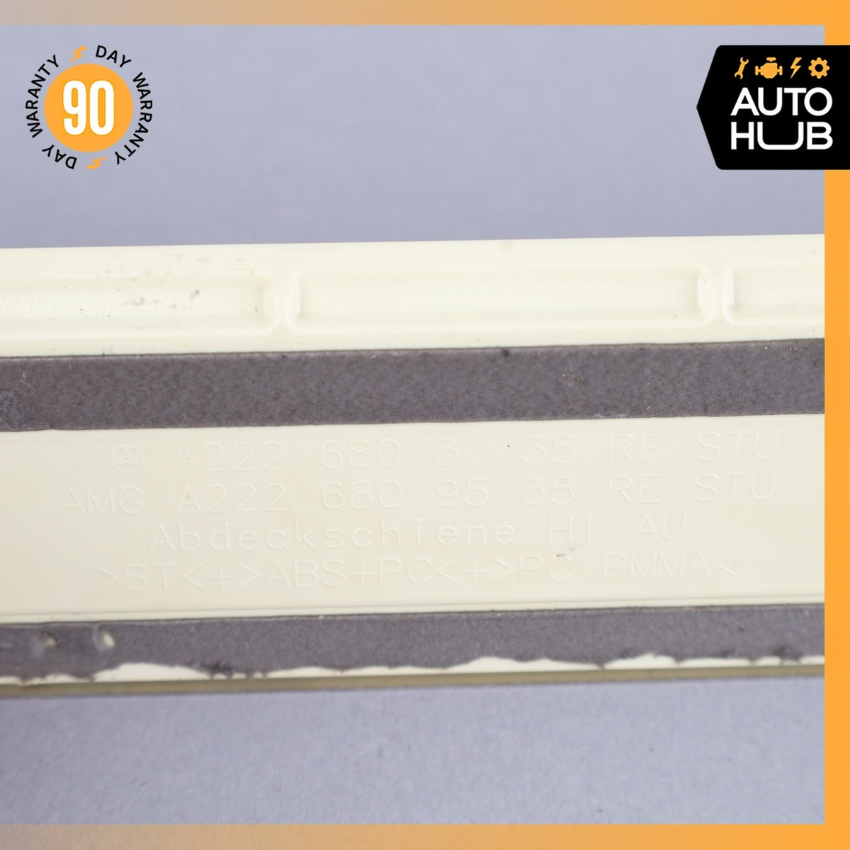 Mercedes W222 S450 S600 Front & Rear Illuminated Door Step Sill Panel Set OEM - photo 23