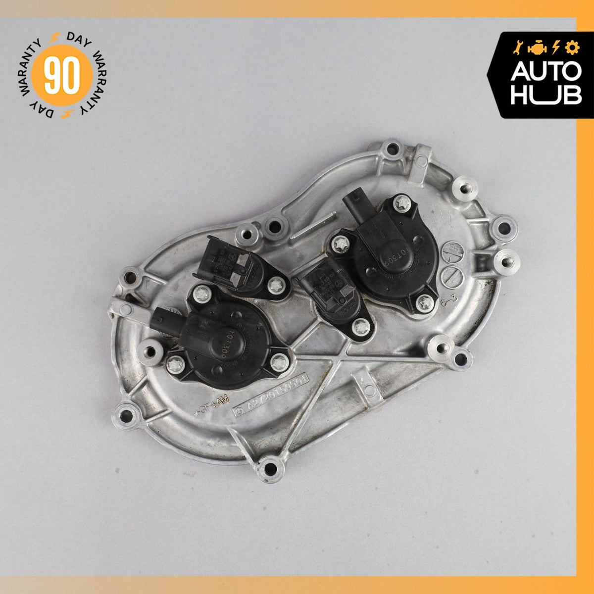 Mercedes W207 E350 S400 C300 Front Left Side Engine Timing Chain Cover Plate OEM - photo 2
