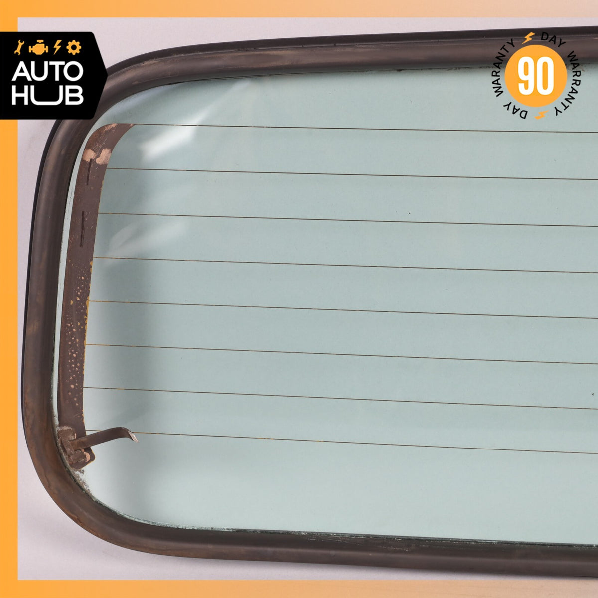 00-04 Aston Martin DB7 Vantage Rear Back Convertible Soft Top Window Glass 20k - photo 17