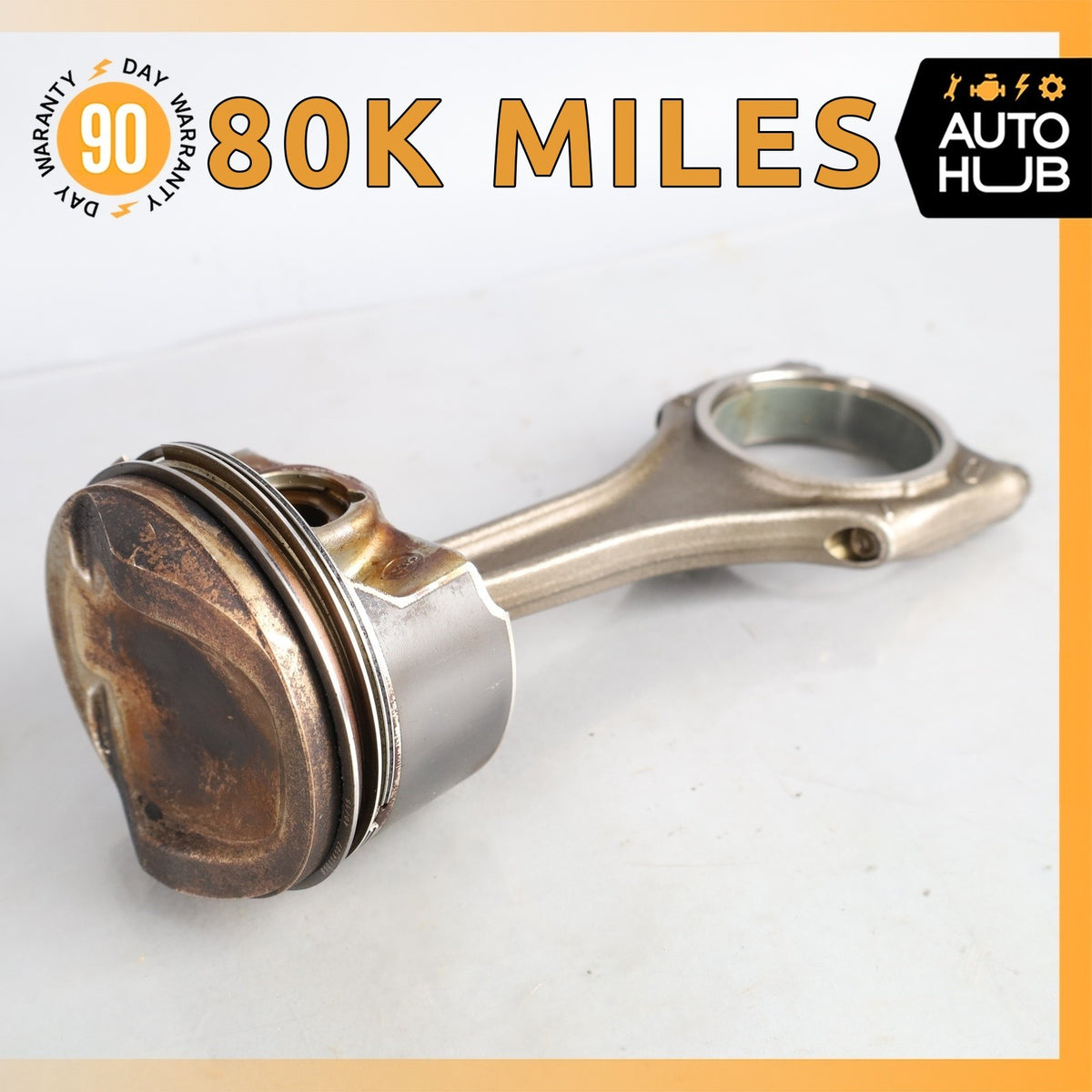 Audi D4 A8 3.0L Engine Piston Connecting Rod 06E107065EC OEM - photo 1