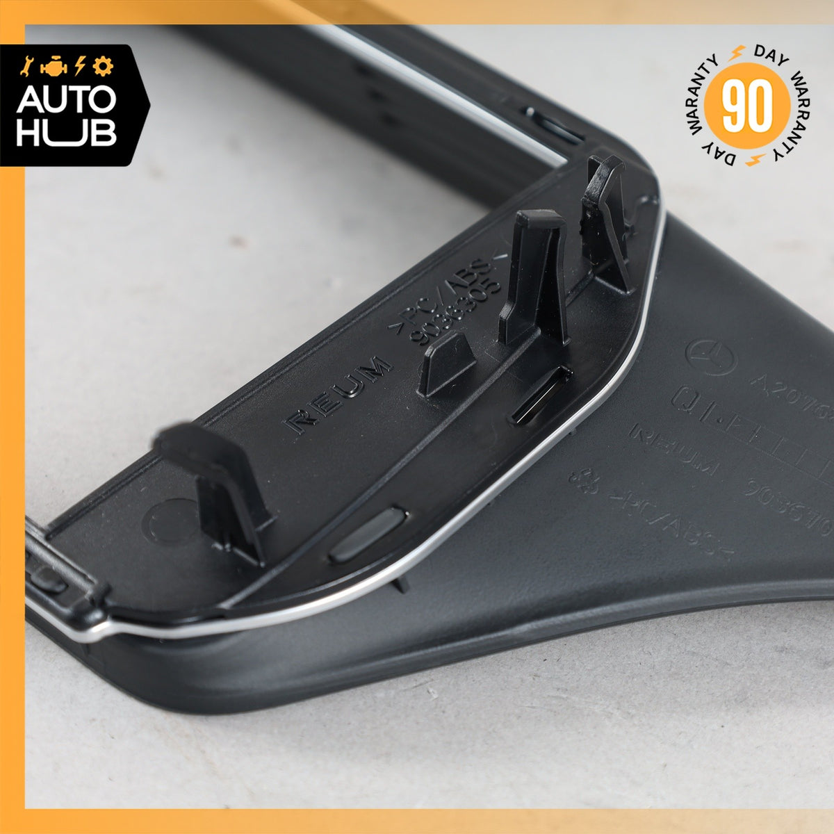 14-17 Mercedes W207 E350 E550 Dashboard Display Screen Trim Bezel Cover OEM - photo 10