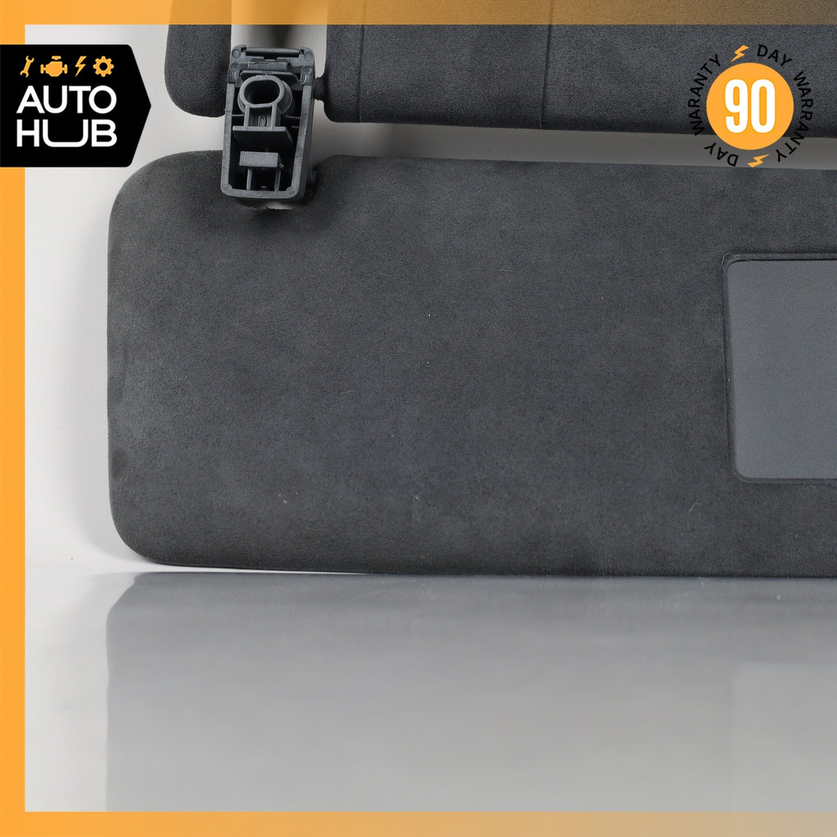 11-14 Porsche Cayenne 958 GTS Sun Visor Sunvisor Right Side Suede OEM - photo 3