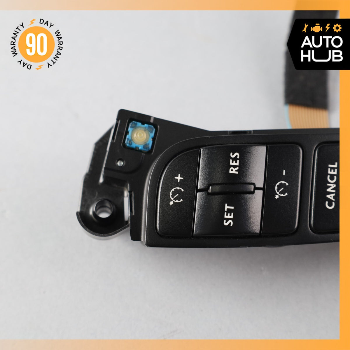 03-12 Bentley Continental GTC Left Steering Wheel Control Switch Button OEM 62k - photo 7