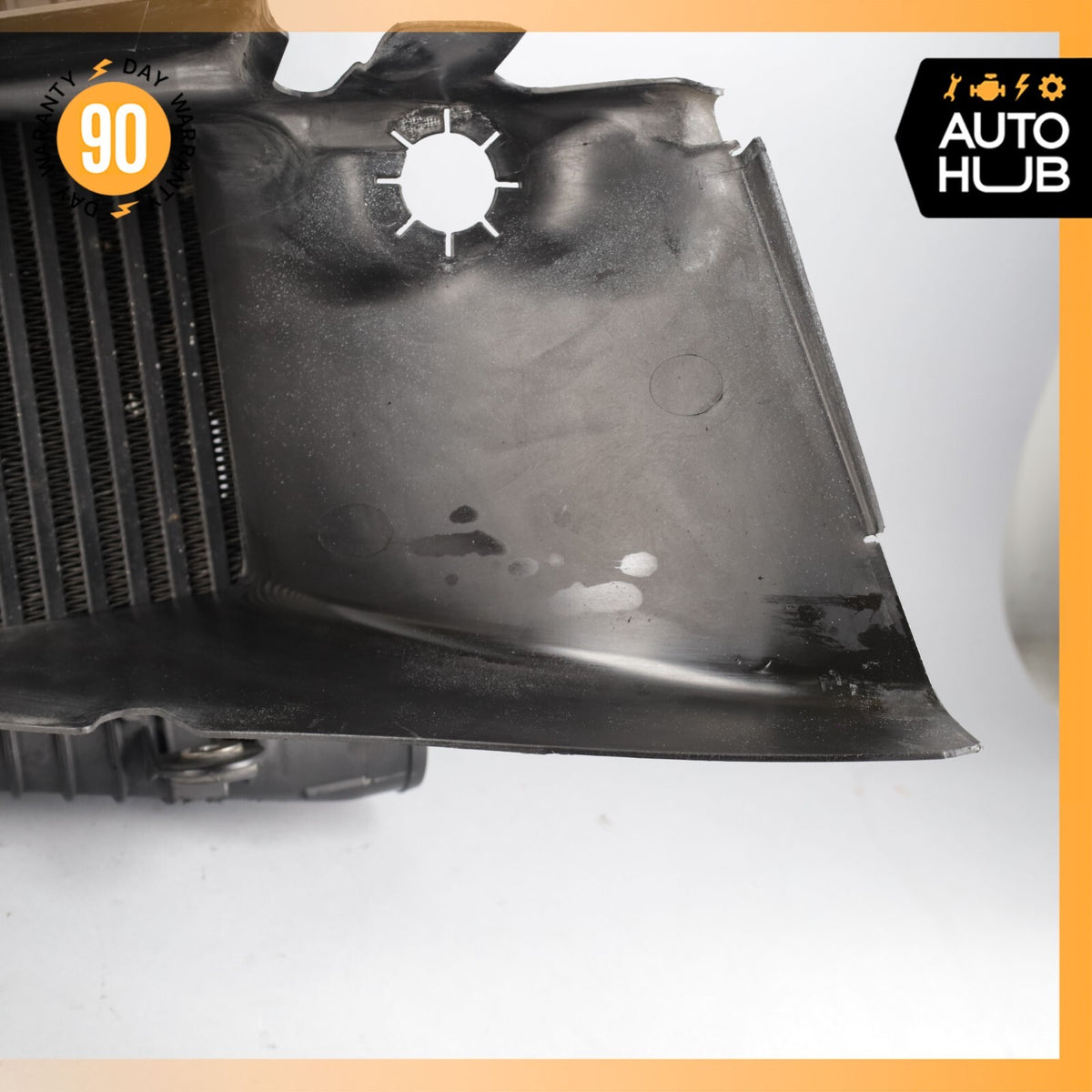Bentley Continental GTC 6.0L Right Turbo Intercooler Radiator w/ Air Duct OEM - photo 7