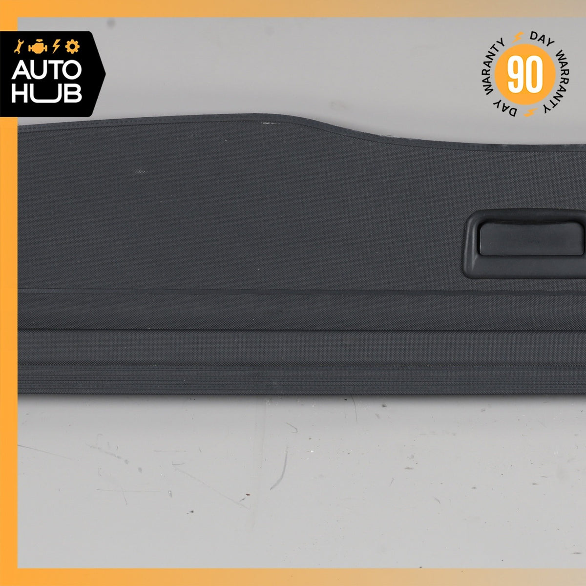 03-10 Porsche Cayenne 955 Turbo Rear Trunk Cargo Shade Cover Black OEM - photo 3