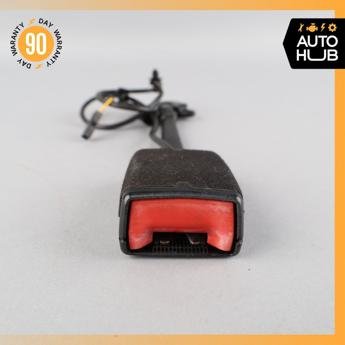 11-18 Porsche Cayenne 958 Front Left Seat Belt Buckle Black 7P0857755 OEM - photo 5