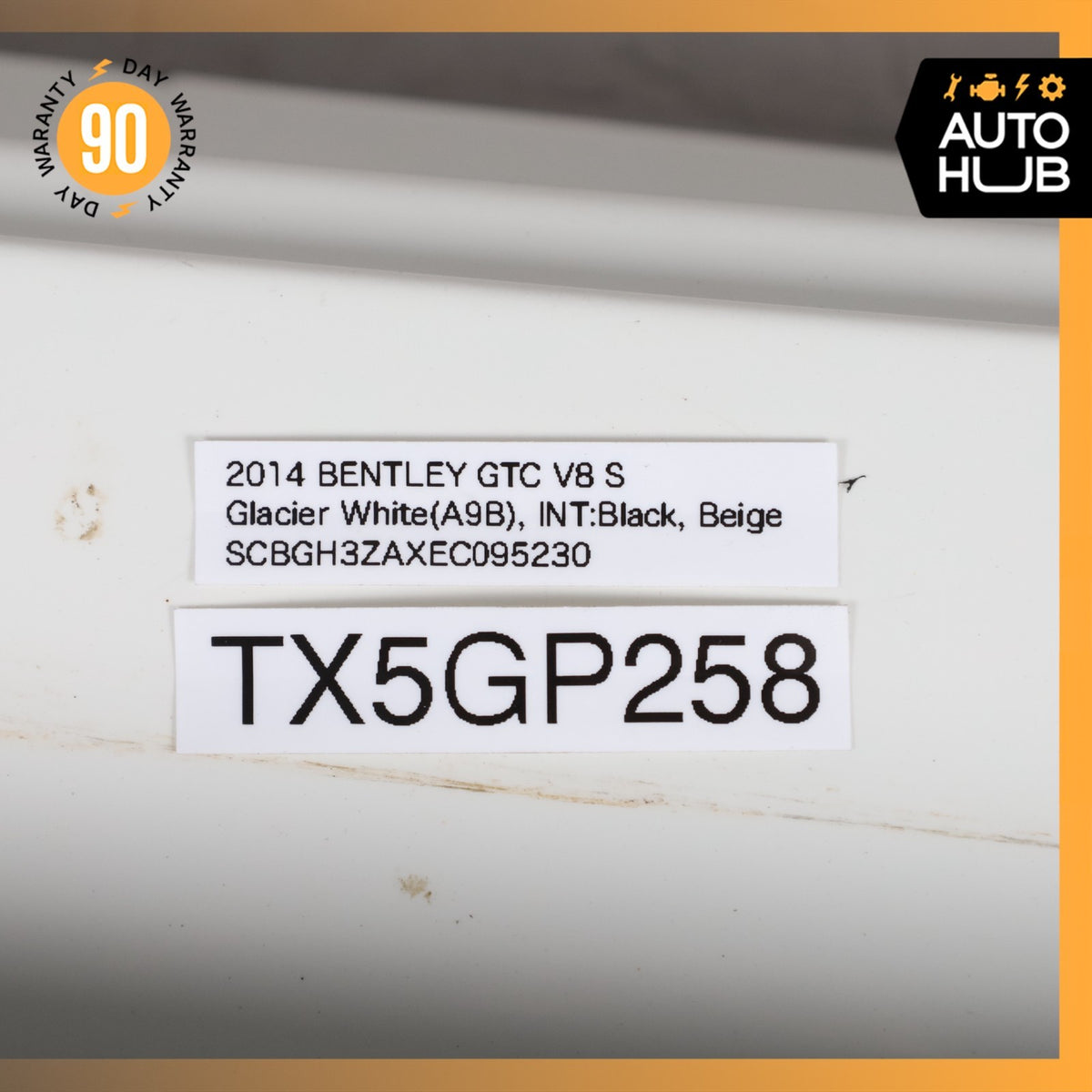14-18 Bentley Continental GTC Left Side Skirt Rocker Panel w/ Extension Lip OEM - photo 23