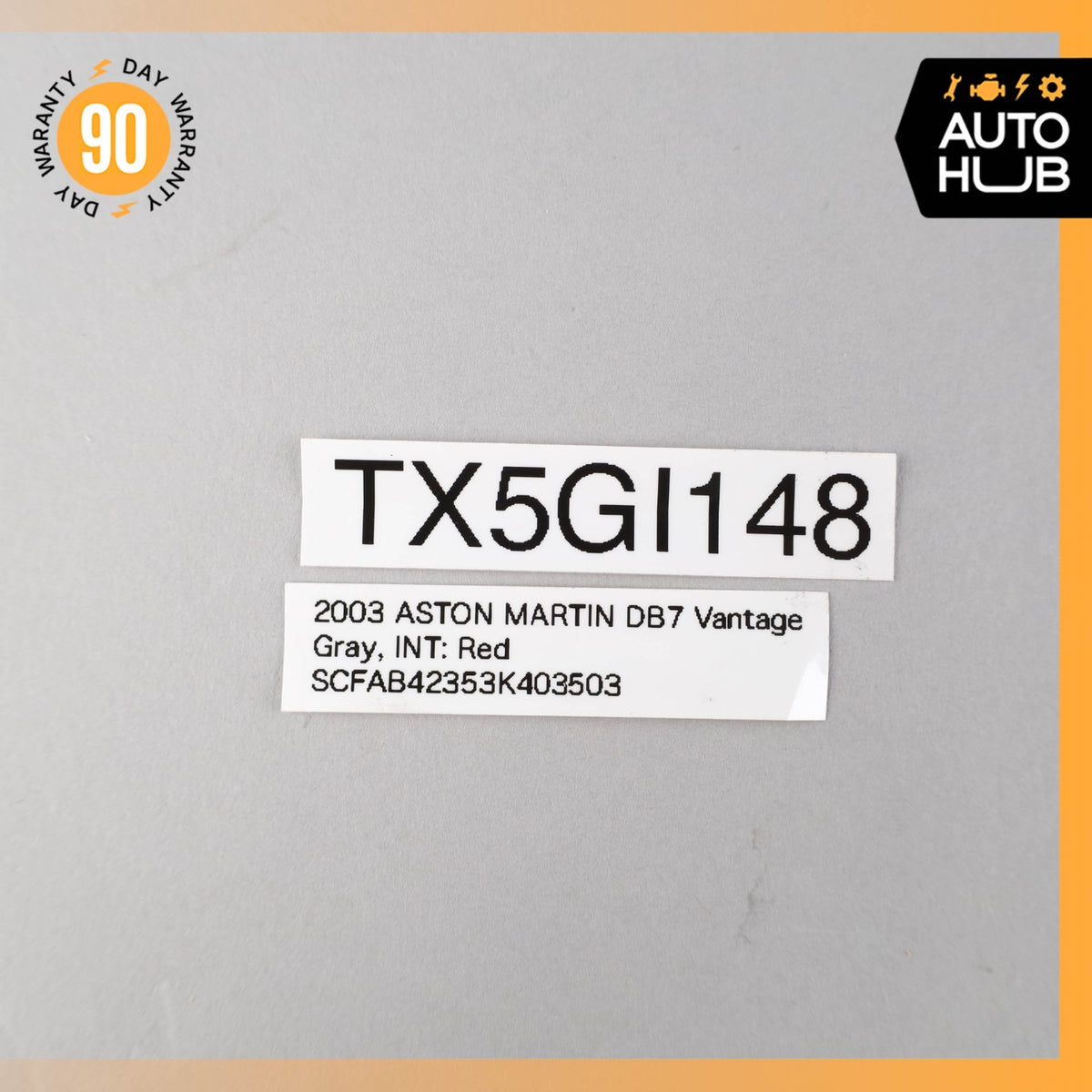 Aston Martin DB7 Vantage Door Audio Speaker OEM 35k - photo 8