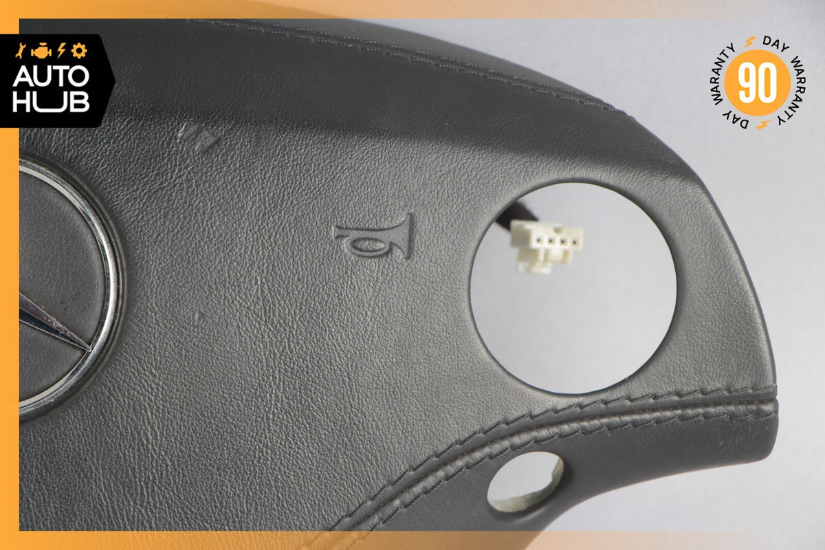 07-10 Mercedes W221 S550 CL550 S63 AMG Steering Wheel Airbag Air Bag Black OEM - photo 4
