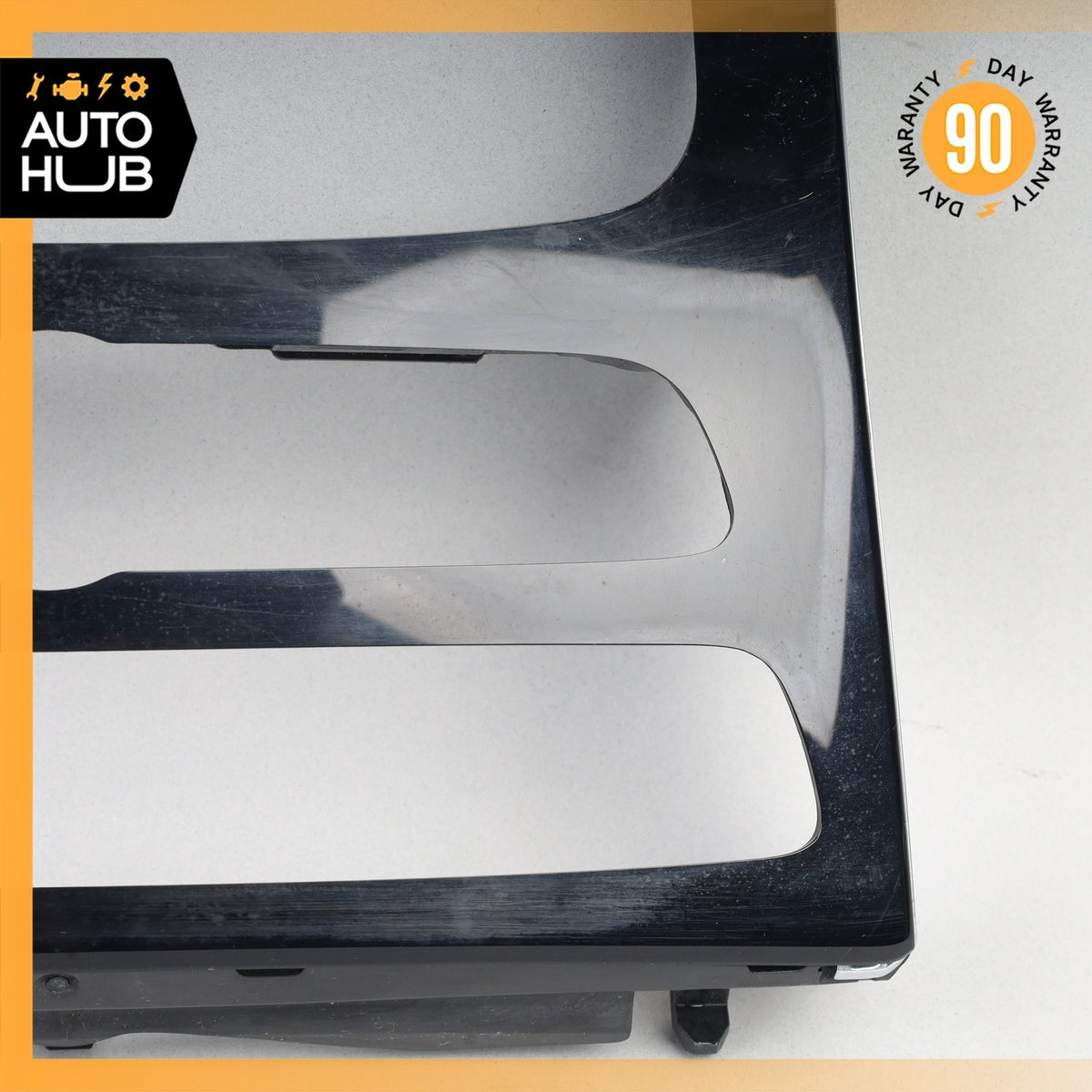 Mercedes W213 E300 Center Console Trim Piano Black 2138100815 OEM - photo 4