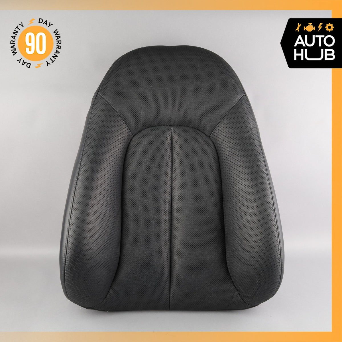 01-02 Mercedes W215 CL500 Front Right Passenger Top Upper Seat Cushion Black OEM - photo 1