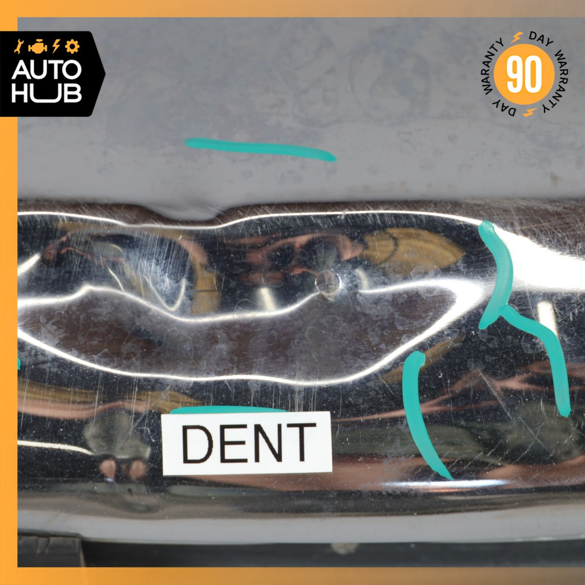 72-89 Mercedes R107 450SLC 450SL 380SLC 350SL Front Bumper Cover Assembly OEM - photo 8